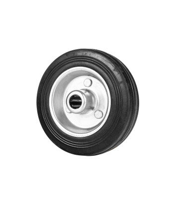 Plieninis guminis ratukas, 100 mm, 60 kg