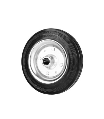 Plieninis guminis ratukas 200mm 150kg