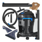 Plaunantis dulkių siurblys ABS 1400 W 15 l