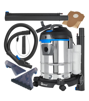 Plaunamasis dulkių siurblys INOX 1400W 20L