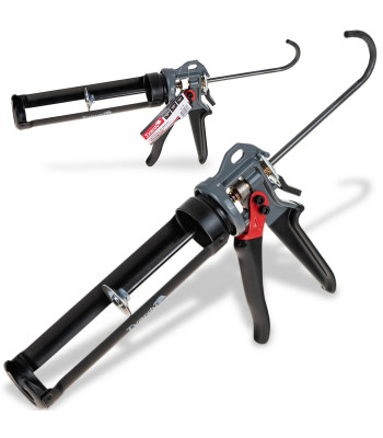 Silikono ir hermetikų išspaudimo pistoletas HEAVY DUTY