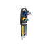 Spalvotų imbusinių raktų rinkinys Tvardy, S2, 9 vnt. – 1,5–10 mm