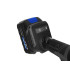 Akumuliatorinis kampinis šlifuoklis bešepetėlis, 950 W, 2 × 4.0 Ah, 21 V, 125 mm