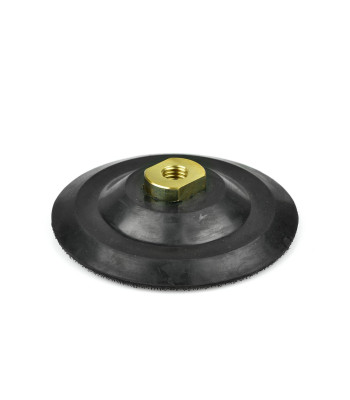 Guminis poliravimo diskas su Velcro, 125mm M14 (10/60/100)
