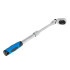 Teleskopinė terkšlė su lankstoma galvute – 3/8", 72T, CrV, 285-375mm