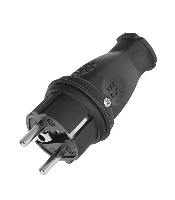 Guminis elektros kištukas 230V 16A IP44