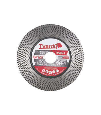 Deimantinis diskas gresui pjauti ir šlifuoti Tvardy PROFI 125x25x22.23mm
