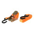 Transportavimo diržai su įtempikliu, 2 vnt., 4m x 25mm, 700kg