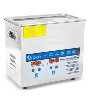 Ultragarsinė valymo vonelė GEKO G81290 120W 3L