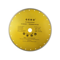 Deimantinis turbo pjovimo diskas GEKO 350x8x32mm