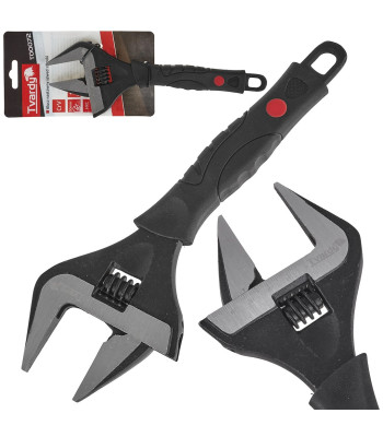 Reguliuojamas švediškas veržliaraktis CrV (6/36), 10″, 50 mm