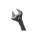 Reguliuojamas švediškas veržliaraktis CrV (6/36), 10″, 50 mm