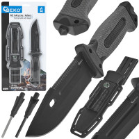 Taktinis peilis su dėklu BLACK SURVIVAL SERIES (6/24), 275/135mm