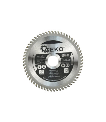 Medienos pjovimo diskas 125x22x60T