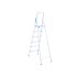 Sulankstomos aliumininės kopėčios GEKO STRONG, 6 pakopų, 150 kg, G02418