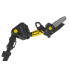 Akumuliatorinis grandininis pjūklas su teleskopiniu kotu, lagaminu ir XXL rinkiniu, 2 × 2.0Ah, 21V – John Gardener G80666, 4"/6", 1,65–2,5 m