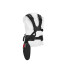 Petnešos benzininei krūmapjovei – kuprinės tipo, reguliuojamos, juodos