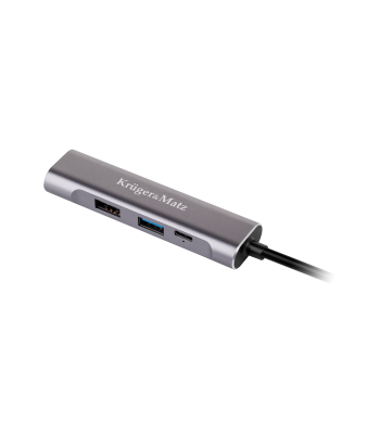 USB tipo C adapteris (HUB) į HDMI, USB 3.0, USB 2.0 ir USB C prievadus