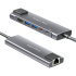 USB tipo C adapteris (HUB) su HDMI, 2 x USB 3.0, 2 x USB tipo C ir RJ-45 – Kruger&Matz KM0391.2