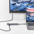 USB tipo C adapteris (HUB) su HDMI, 2 x USB 3.0, 2 x USB tipo C ir RJ-45 – Kruger&Matz KM0391.2