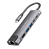 USB tipo C adapteris (HUB) su HDMI, 2 x USB 3.0, 2 x USB tipo C ir RJ-45 – Kruger&Matz KM0391.2