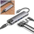 USB tipo C adapteris (HUB) su HDMI, 2 x USB 3.0, 2 x USB tipo C ir RJ-45 – Kruger&Matz KM0391.2