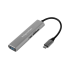 USB tipo C šakotuvas su HDMI, USB 3.0, SD, microSD ir USB tipo C prievadais 5-in-1