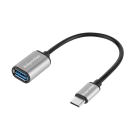 USB 3.0 A lizdo ir USB tipo C OTG adapteris Kruger&Matz Basic, 16,5 cm