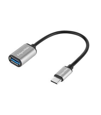 USB 3.0 A lizdo ir USB tipo C OTG adapteris Kruger&Matz Basic, 16,5 cm
