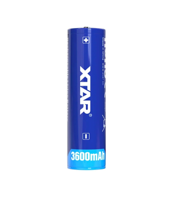 XTAR ličio jonų akumuliatorius su PCM apsauga 3600mAh, 3,7V, 18650-360PCM