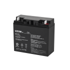 Gelinis akumuliatorius Vipow, 12 V, 17 Ah