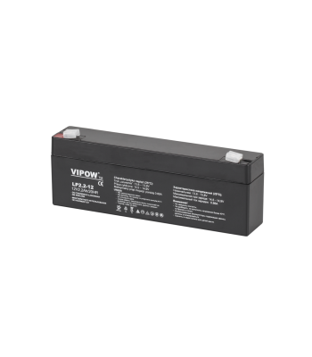 Gelinio akumuliatoriaus, 12 V, 2,2 Ah, Vipow
