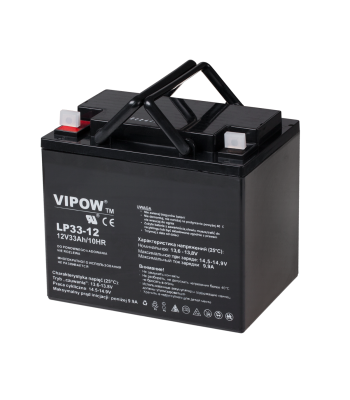 Gelinis akumuliatorius Vipow 12 V / 33 Ah
