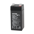Gelinis akumuliatorius Vipow, 4 V, 4,9 Ah