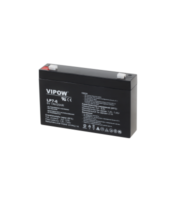Gelinis akumuliatorius Vipow 6 V / 7 Ah