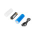 Akumuliatorinis LED žibintuvėlis su zoom funkcija, aliuminis, 1000 lm, IP65, USB-C, Rebel 10 W