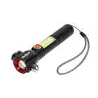 Daugiafunkcis akumuliatorinis LED žibintuvėlis Rebel URZ0941, 166 x 63 x 27 mm
