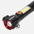 Daugiafunkcis akumuliatorinis LED žibintuvėlis Rebel URZ0941, 166 x 63 x 27 mm