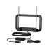 Aktyvioji kambarinė DVB-T2 antena Cabletech, 20,5 x 12,6 x 3,35 cm