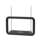 Aktyvioji kambarinė DVB-T2 antena Cabletech, 20,5 x 12,6 x 3,35 cm