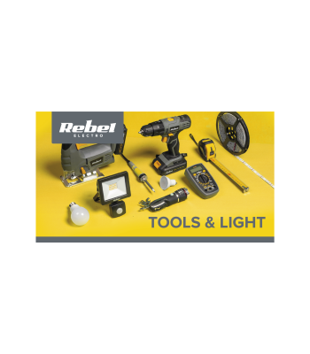 Baneris Rebel Tools & Light, 200 x 110 cm