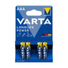 Šarminės baterijos VARTA, LONGLIFE LR03, 4 vnt./bl.