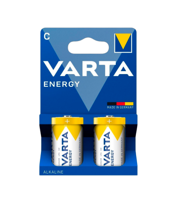 Šarminės baterijos VARTA ENERGY, 2 vnt./bl., LR14