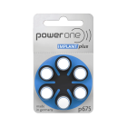 Baterijos klausos implantams POWER ONE IMPLANTplus VARTA, 6 vnt., 675