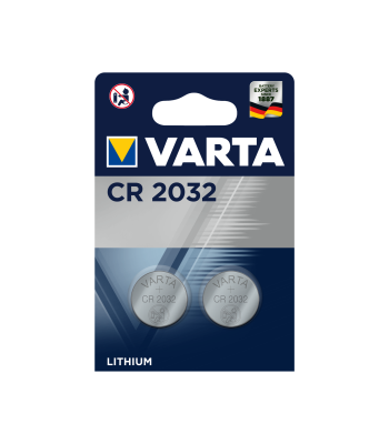 Baterijos VARTA, 2 vnt. pakuotėje, CR2032