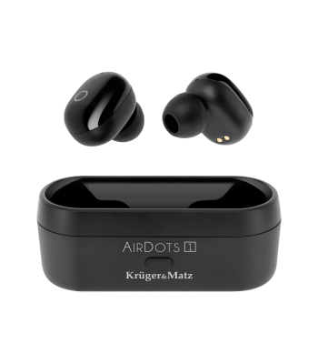 Belaidės į ausis įdedamos TWS ausinės Kruger&Matz Air Dots 1