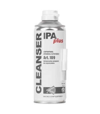 Izopropilo alkoholio valiklis su šepetėliu – CLEANSER IPA PLUS, ART.109, 400ml