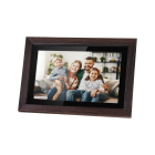 Skaitmeninis nuotraukų rėmelis Kruger&Matz, medinis, FRAMEO Wi‑Fi, 10,1″