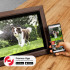 Skaitmeninis nuotraukų rėmelis Kruger&Matz FRAMEO Wi-Fi, medinis, 15,6″