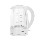 Elektrinis stiklinis virdulys TEESA, baltas, TSA1511W, 2200 W, 1,7 l